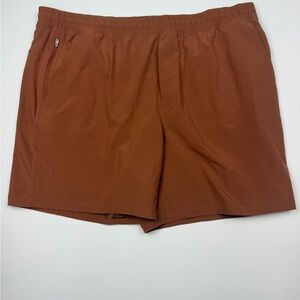 Men's Athletic Shorts in Brown Size Men XXL New With Tags